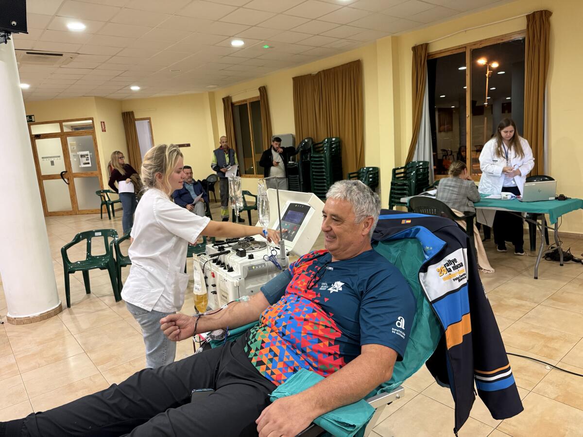 40 solidari@s donaron sangre en La Nucía