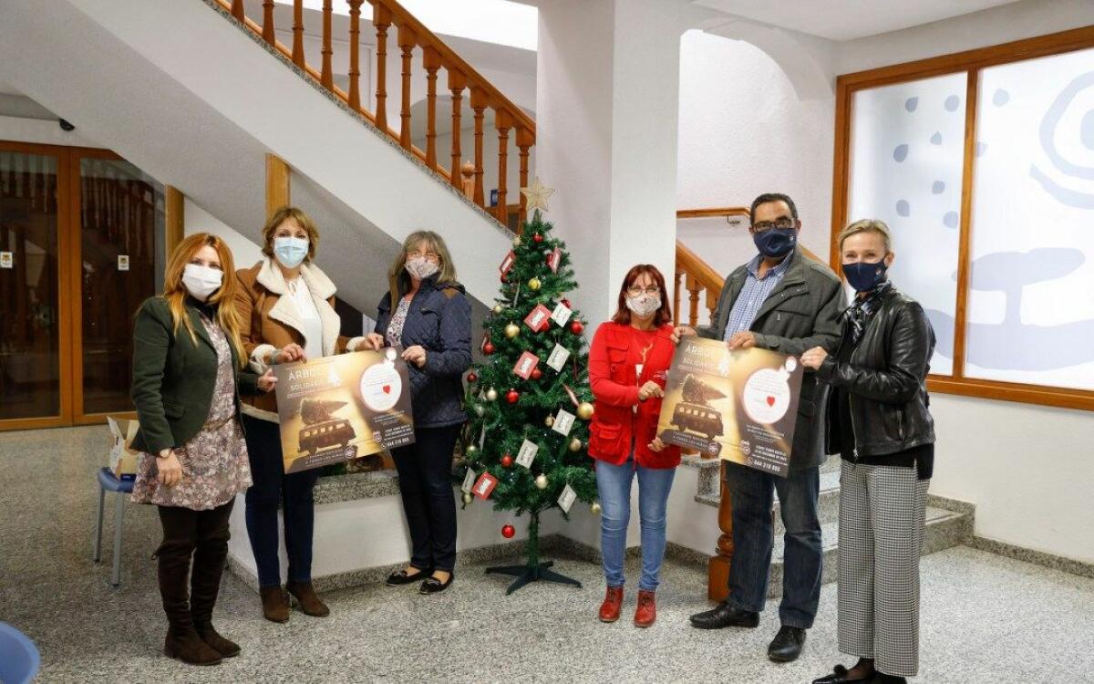 L’Afàs se suma a la iniciativa de la asociación Corazón Exprés del Árbol Solidario