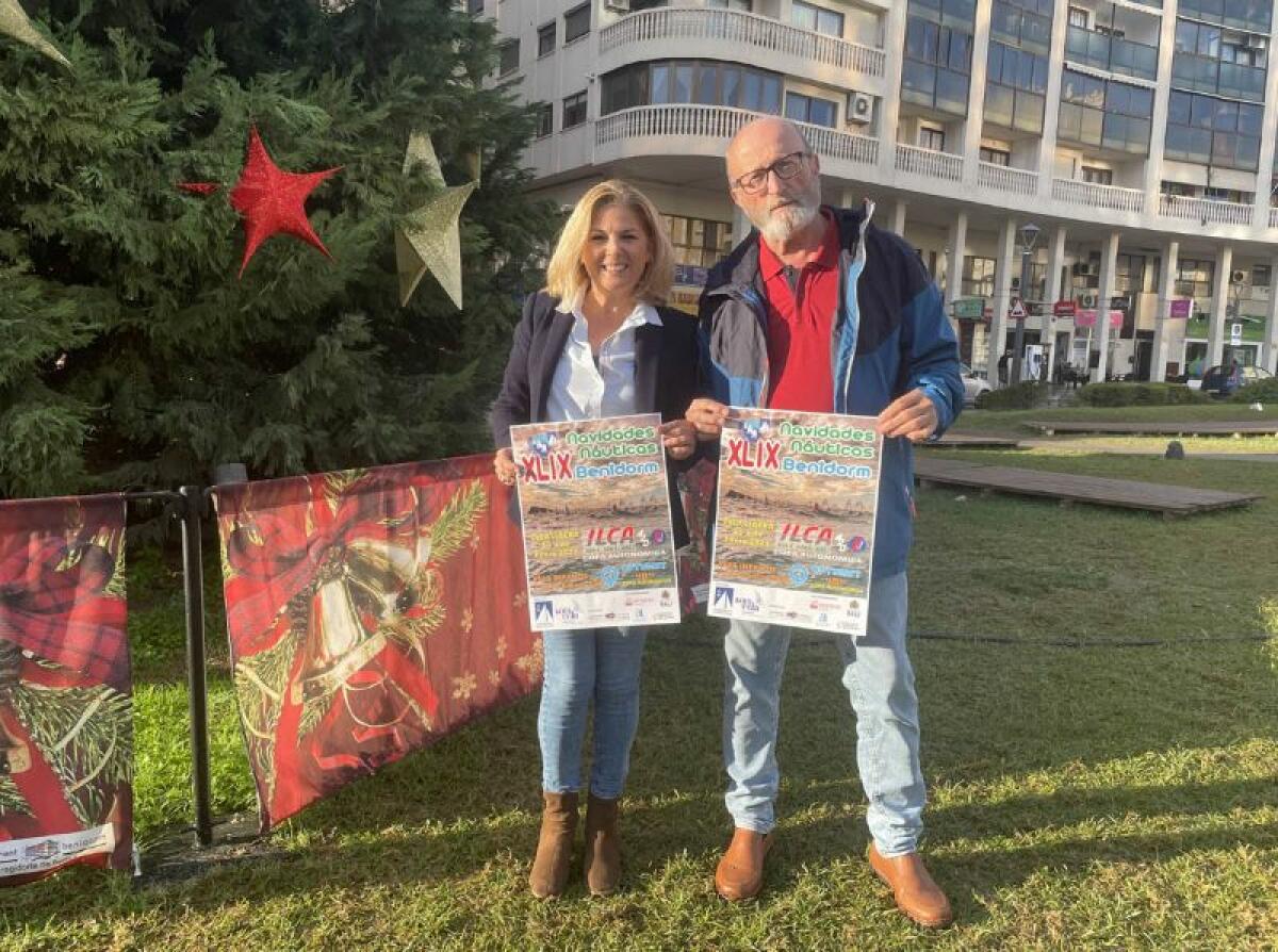 La bahía de Benidorm estrena el año con las Navidades Náuticas, que rozan ya el medio siglo de historia