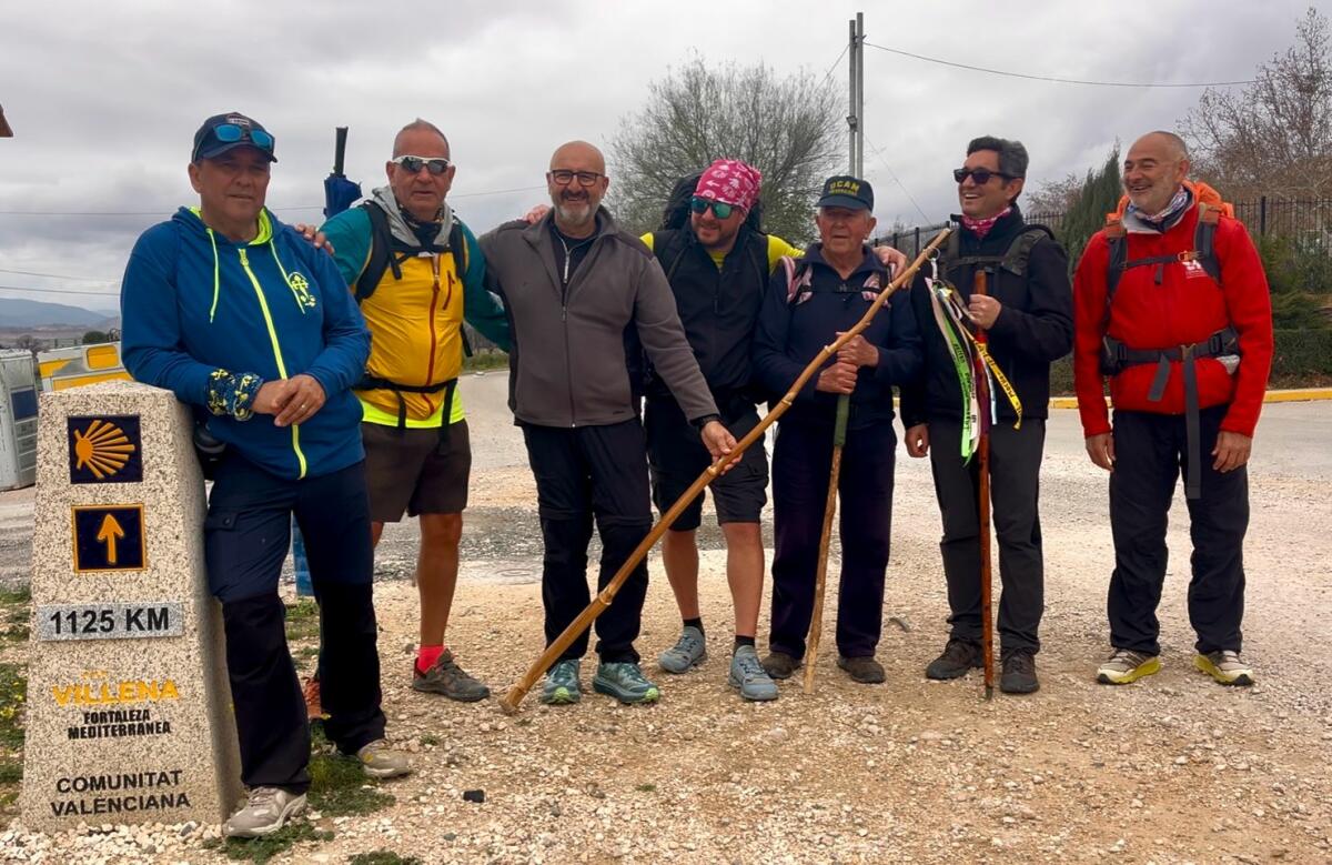 Álvaro Lazaga y Fernando Escudero: “Todo el Camino de Santiago hasta Villena, está perfecto saliendo desde Benidorm”