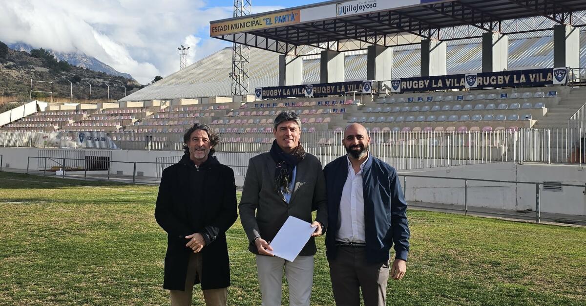 El Ayuntamiento de Villajoyosa patrocina el Club de Rugby La Vila con una subvención de 85.000 euros 