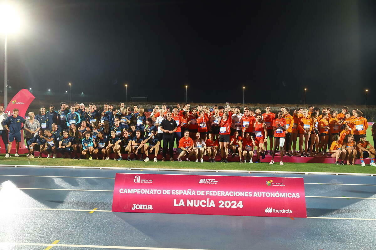 Madrid ganó el Nacional de Federaciones de Atletismo en La Nucía