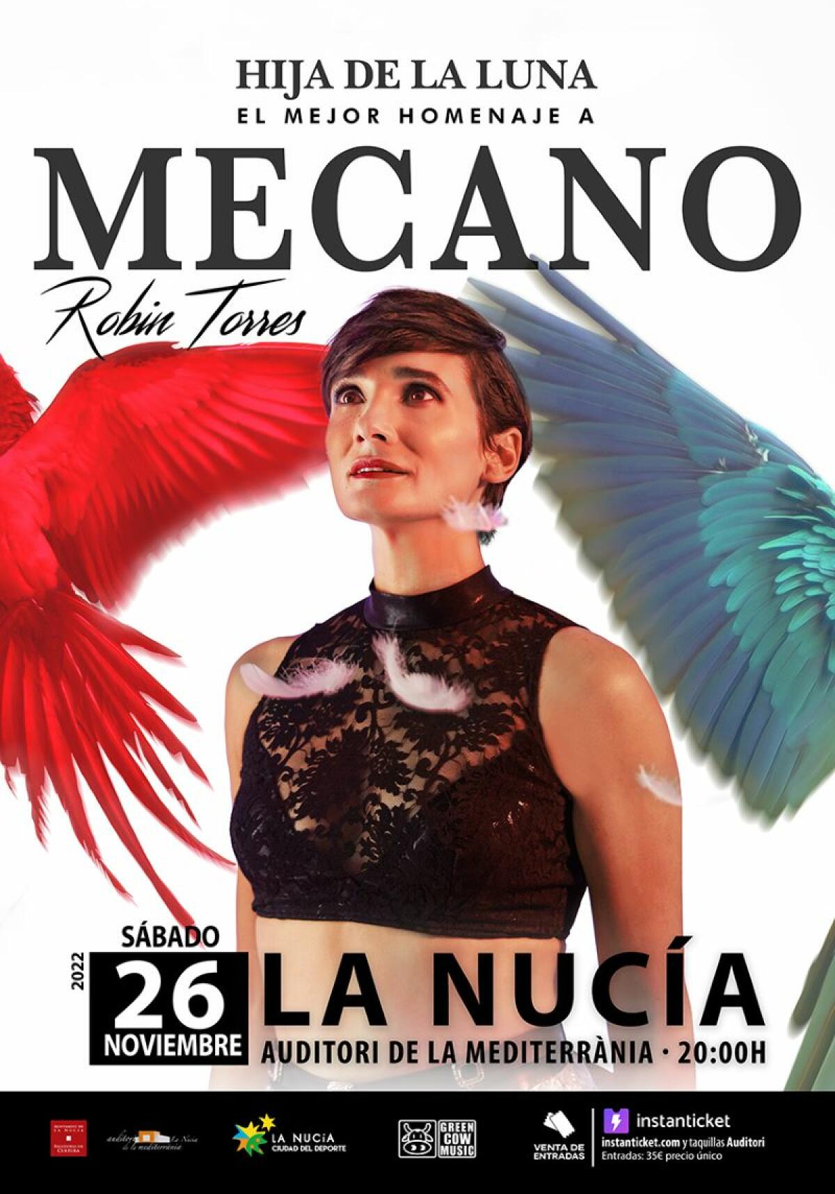 Este sábado “Hija de la Luna - Homenaje a Mecano” en l’Auditori