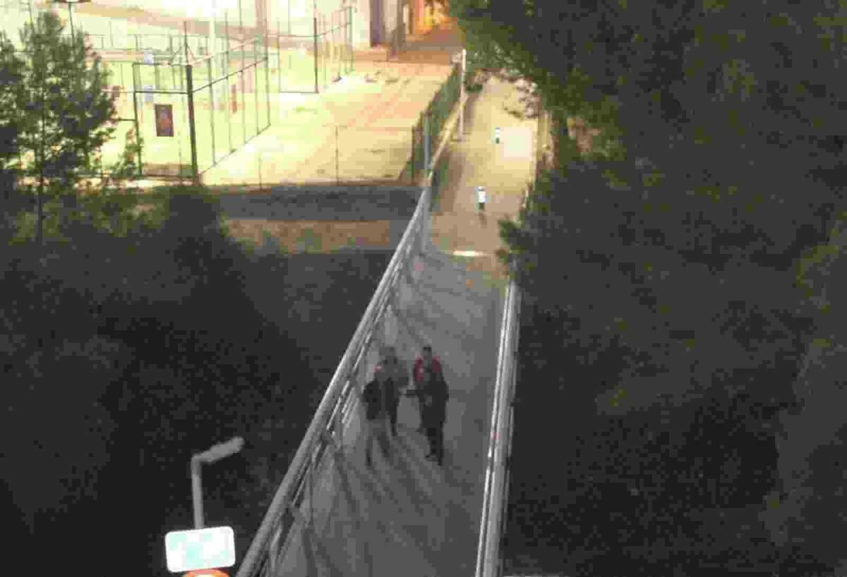 Benidorm &middot; Abierta al tr&aacute;nsito la pasarela peatonal que une Els Tolls con el Palau d&rsquo;Esports