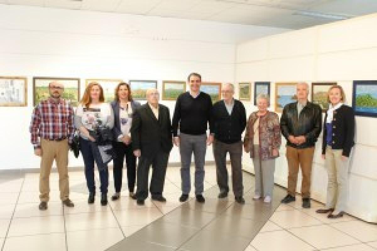Enrique Ramírez expone en la Casa de Cultura de l’Alfàs su colección de paisajes imaginarios