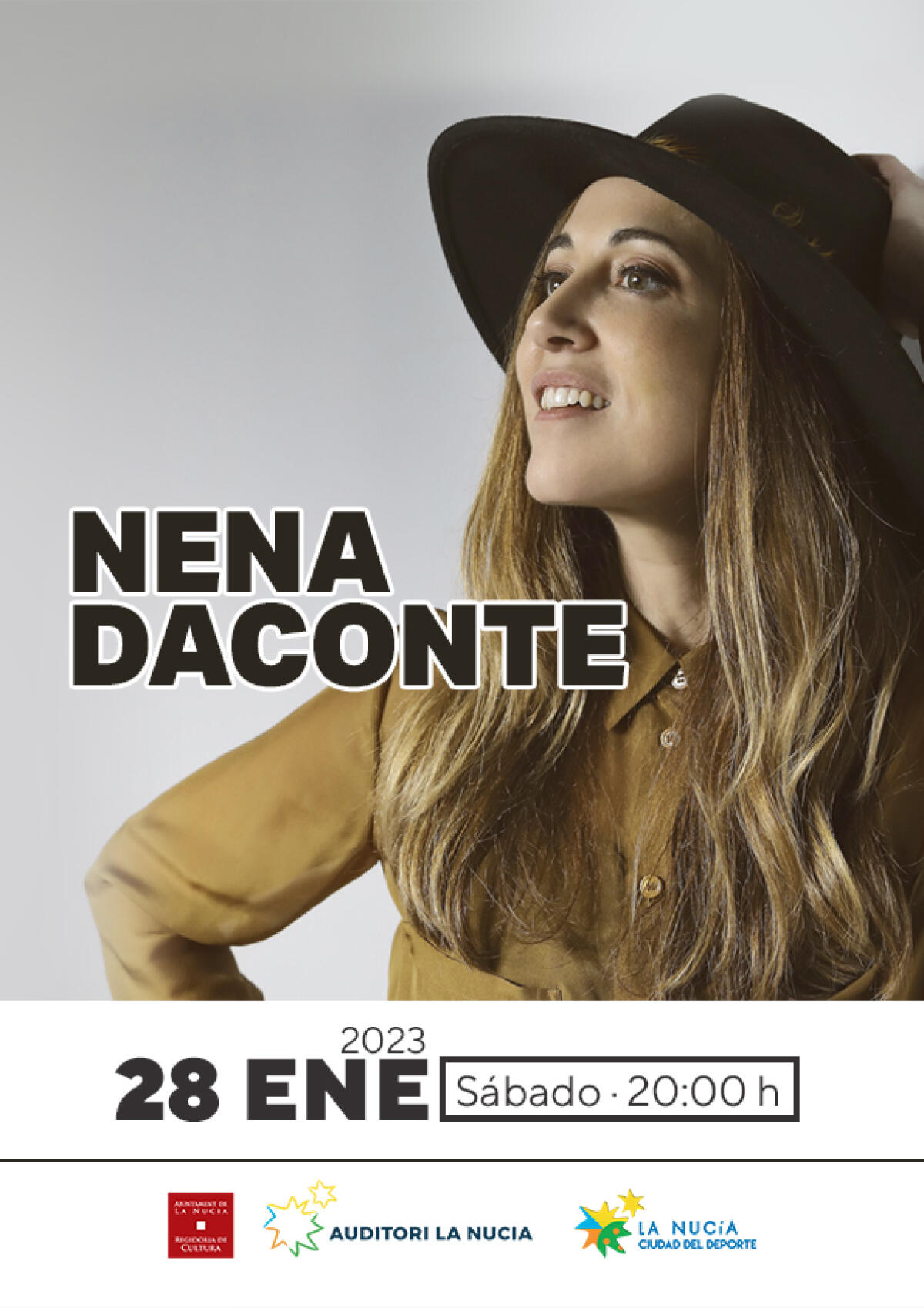 La cantante Nena Daconte actúa este sábado en l’Auditori 