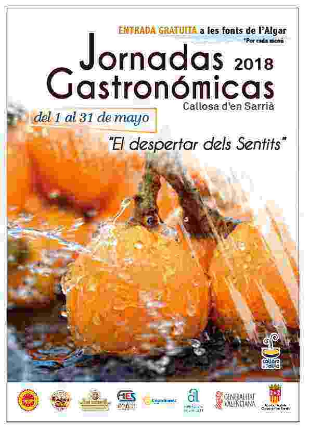   Ma&ntilde;ana arrancan en Callosa d&rsquo;en Sarri&agrave; las Jornadas Gastron&oacute;micas &lsquo;El despertar dels sentits&rsquo;