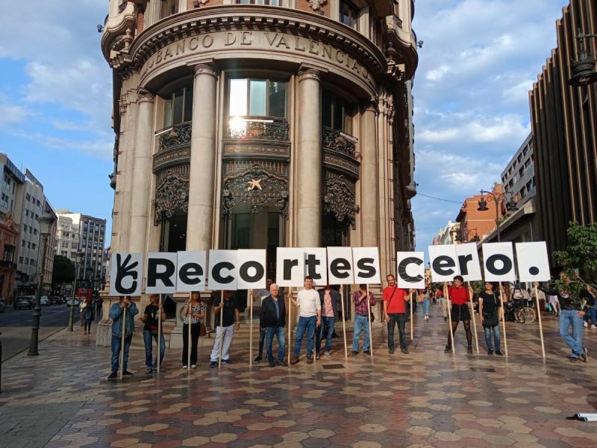 Recortes Cero cierra la campaña pidiendo  el voto a la izquierda que no acepta los recortes 