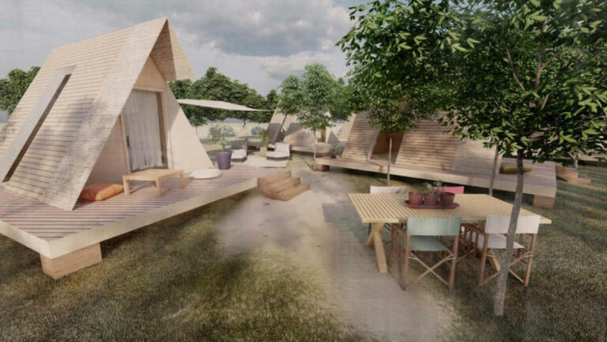 Proyectan un nuevo glamping en l'Alfàs con coworking y dirigido a nómadas digitales