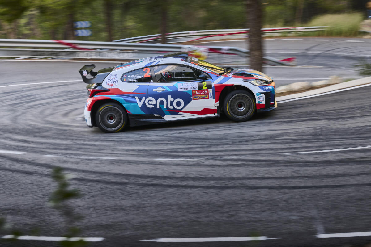 Mikkelsen y Ares fueron los más rápidos en el Clasificatorio del Rallye La Nucía