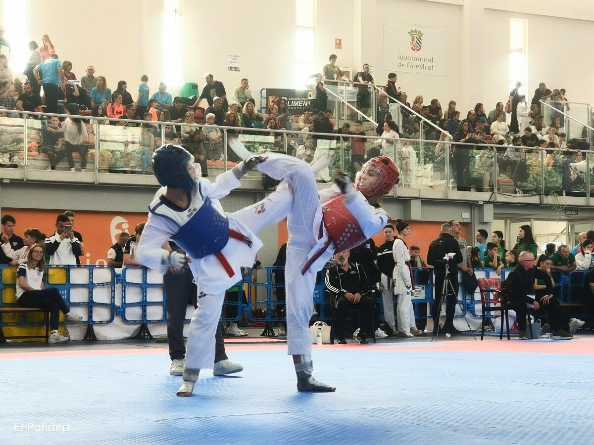 Éxito rotundo en el I Open Internacional de Taekwondo celebrado en Finestrat