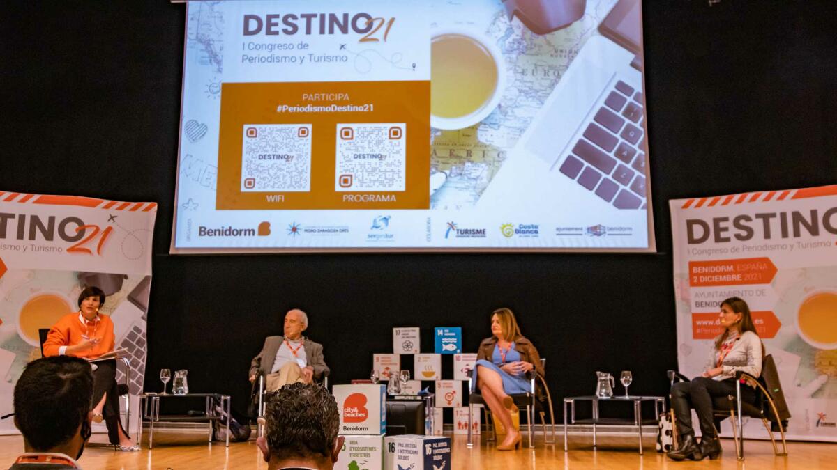 Los retos y futuro del binomio ‘Periodismo-Turismo’, a debate en el Congreso Destino 21 de Benidorm