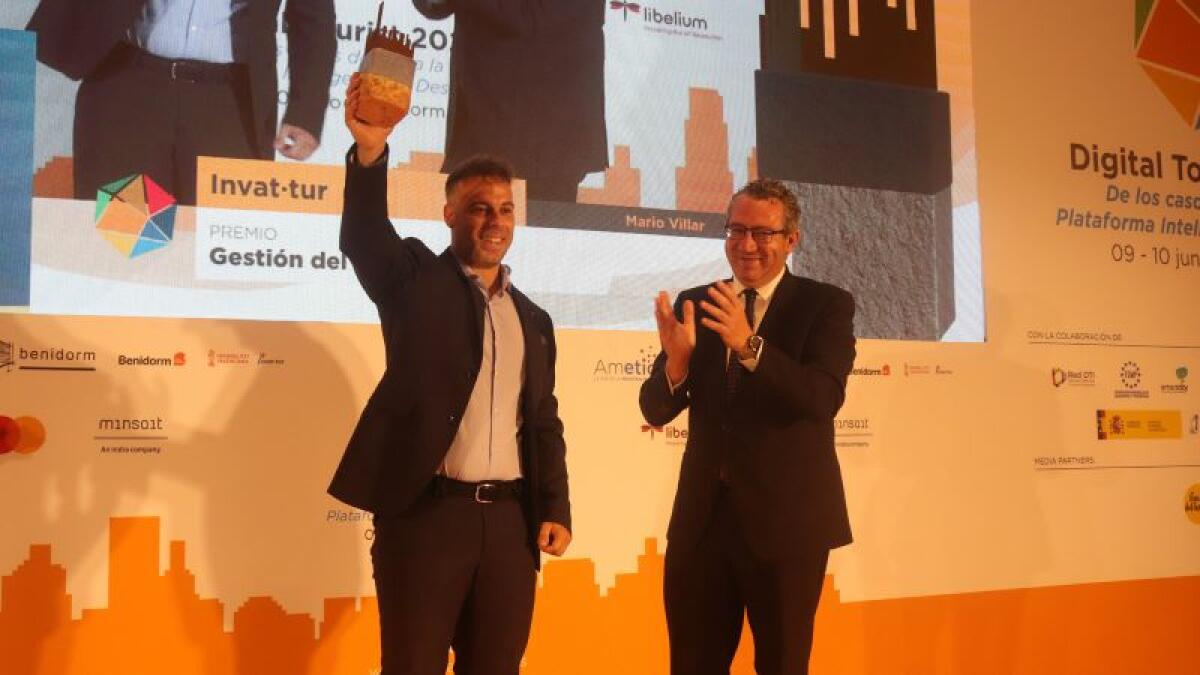 El Invattur recibe el premio del Digital Tourist en la categoría de ‘Gestión del dato turístico’ 