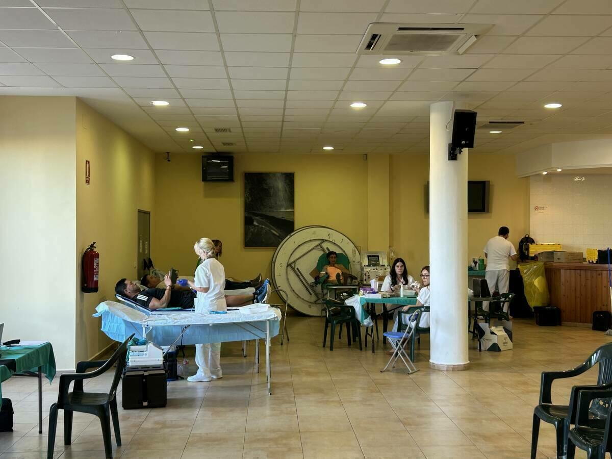 44 personas en la donaci&oacute;n de la tarde de ayer en El Cirer