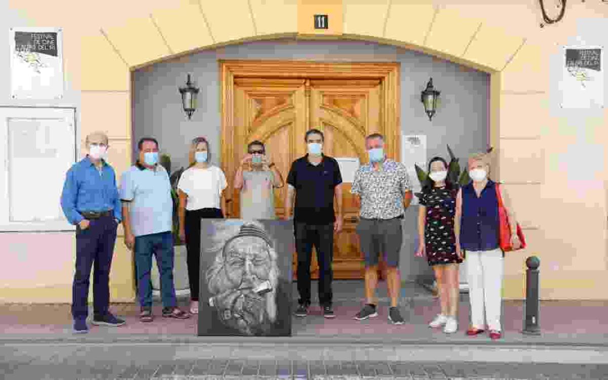 Naos Beltr&aacute;n subasta un &oacute;leo para colaborar con el Voluntariado Social de l&rsquo;Alf&agrave;s del Pi