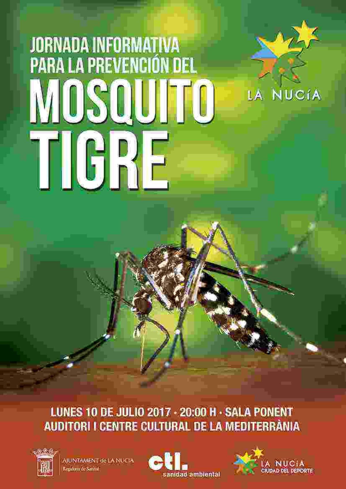 Hoy Charla sobre el  Mosquito Tigre  en La Nuc&iacute;a