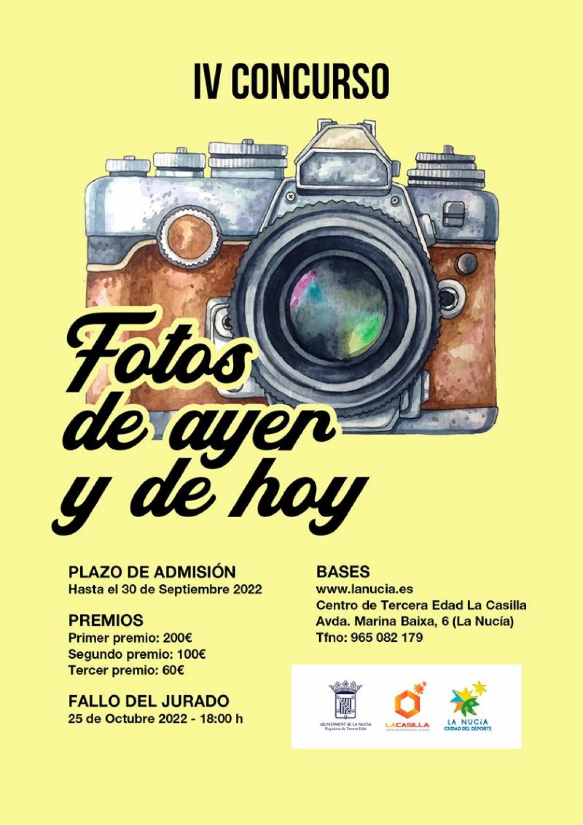 En marcha el “IV Concurso de Fotos del Ayer y de hoy” de Tercera Edad