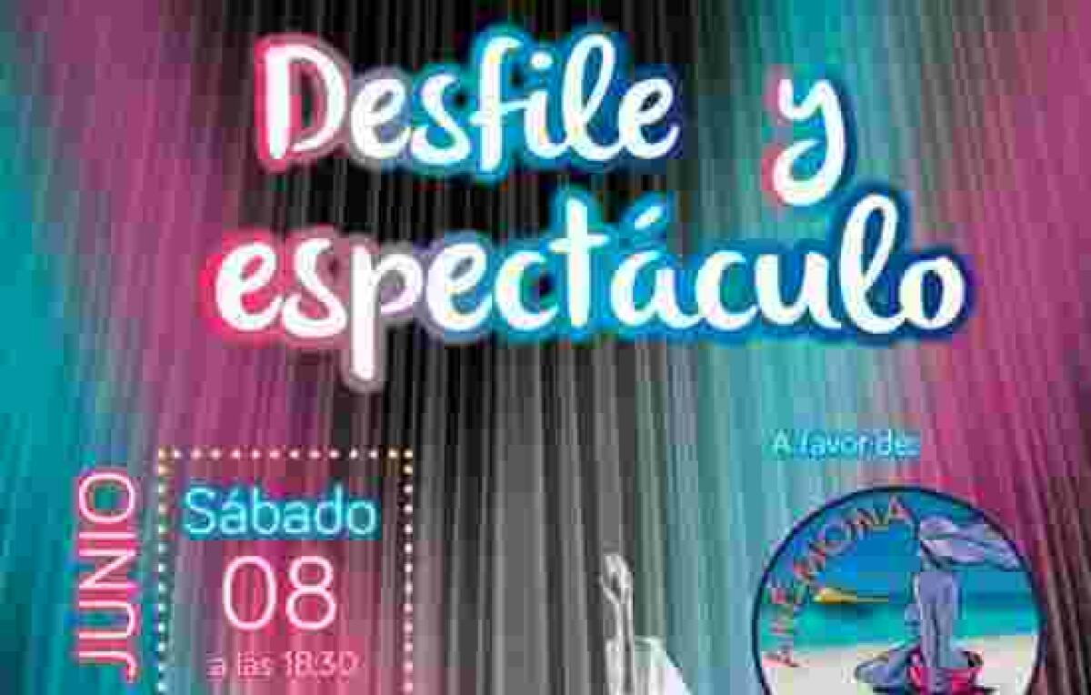 Entrevista a María Botella, pta. Anémona, sobre desfile benéfico, 07/06/19