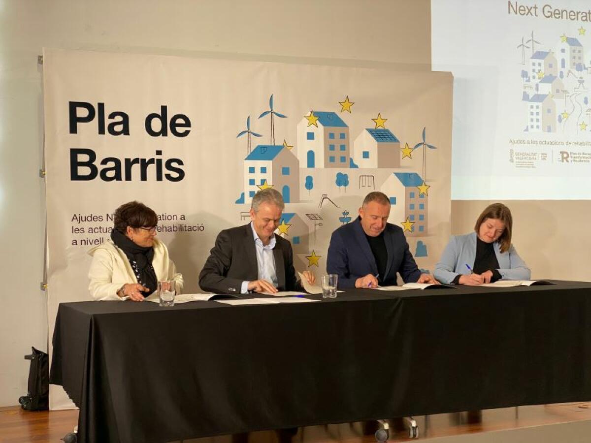 Altea formalitza el conveni pel qual rebrà 5 milions per a la rehabilitació de 346 habitatges i la creació de l'Oficina de rehabilitació