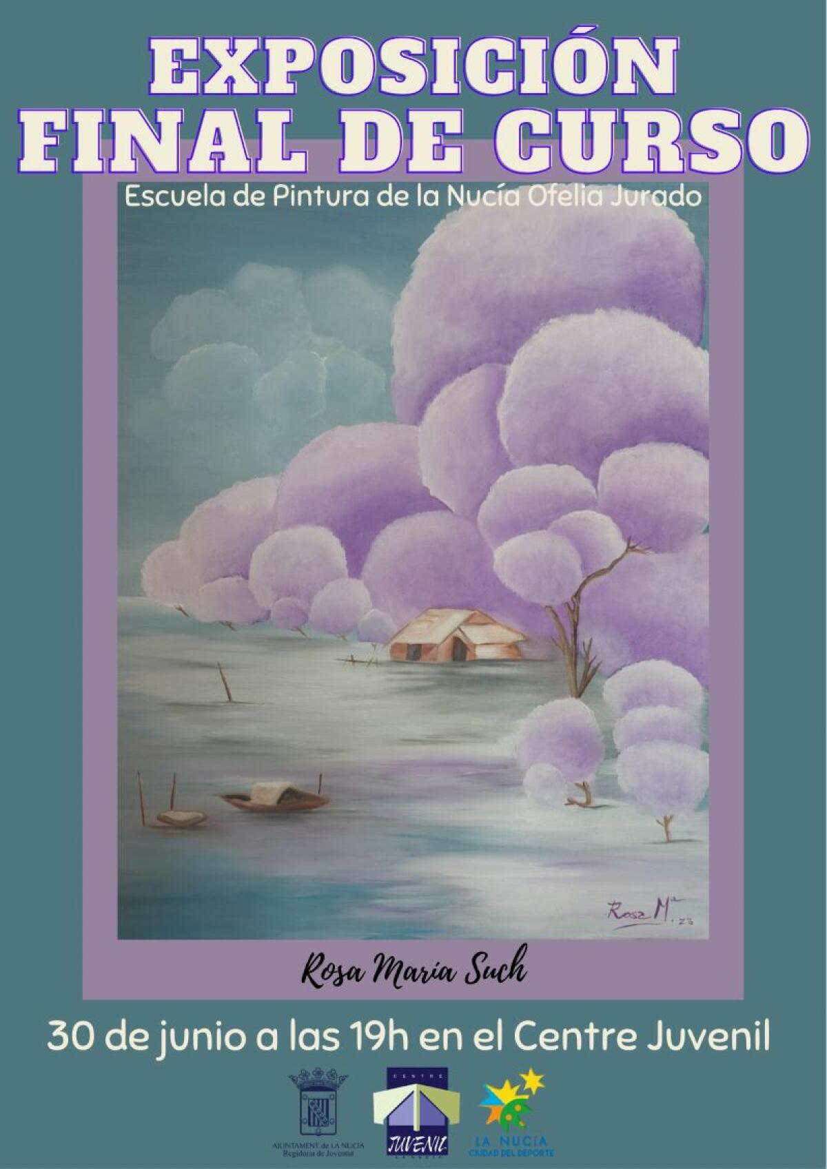 Este viernes inauguración de la “Exposición de la Escuela de Pintura”  del Centre Juvenil  