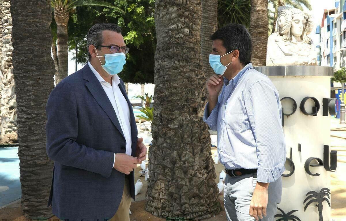 Carlos Maz&oacute;n: &ldquo;Las playas de Benidorm son seguras, azules y accesibles&rdquo;