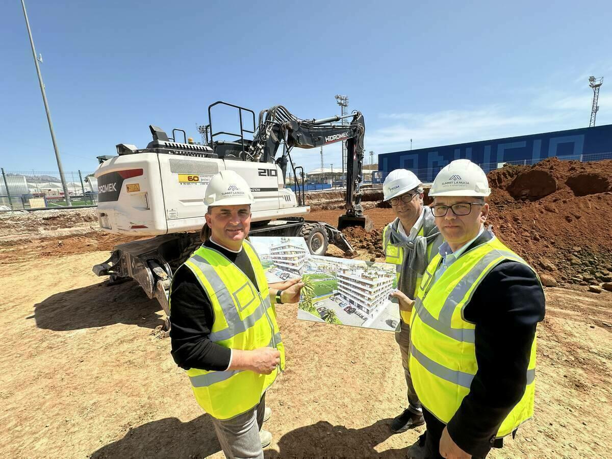 La Ciudad Deportiva sigue creciendo con la construcción de un edificio de 40 apartamentos para deportistas