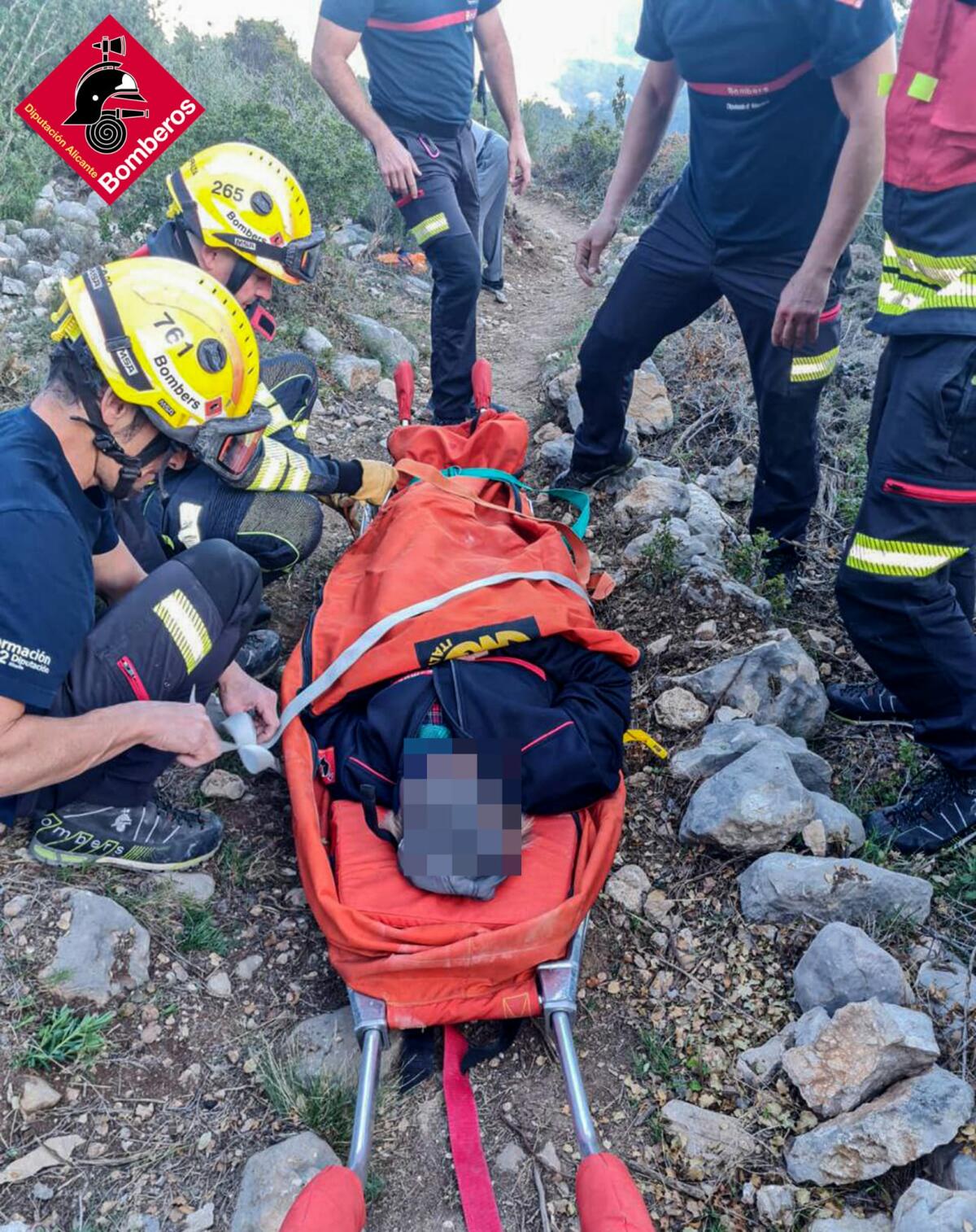 RESCATE SENDERISTA EN BOLULLA