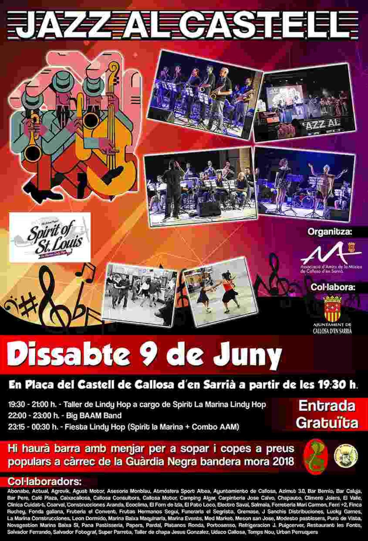  Callosa &middot; El Jazz volver&aacute; a sonar este s&aacute;bado en la plaza de Castell  