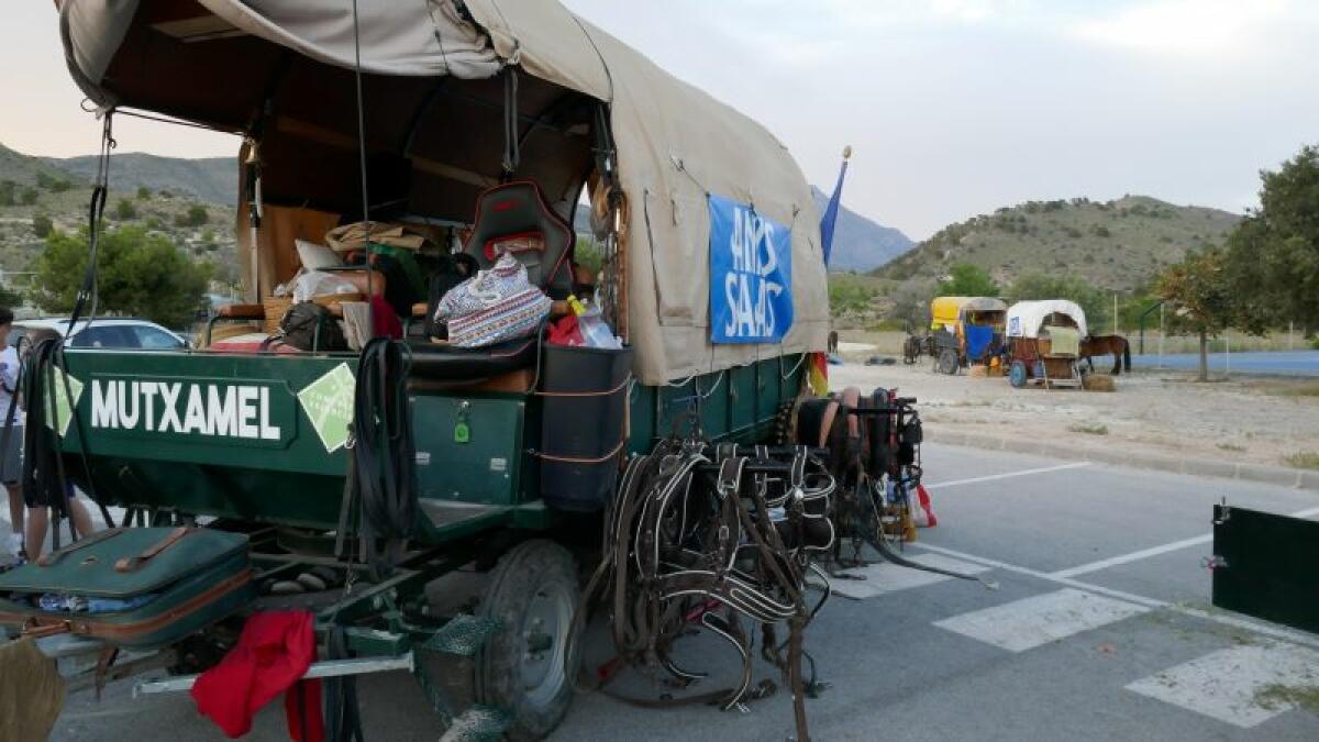 La Volta en carro a la provincia de Alicante hace una parada en la Vila Joiosa