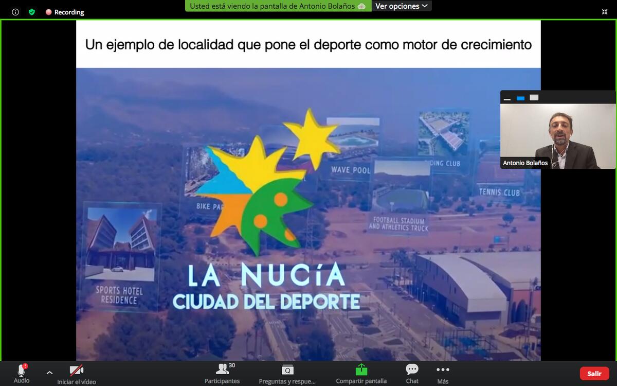 Finaliza el “Foro de Tecnología, Innovación, Deporte y Turismo del  Lab_Nucia” con éxito de participación