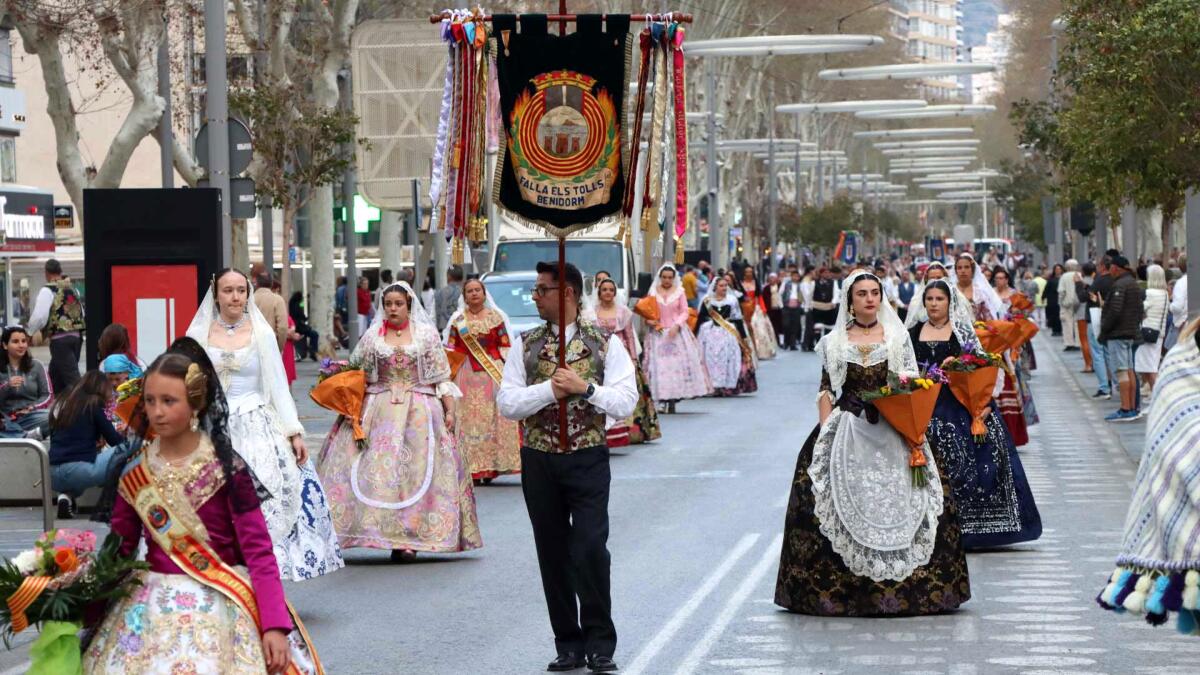 Movilidad informa de los primeros desvíos y cortes de tráfico en Benidorm por las Fallas