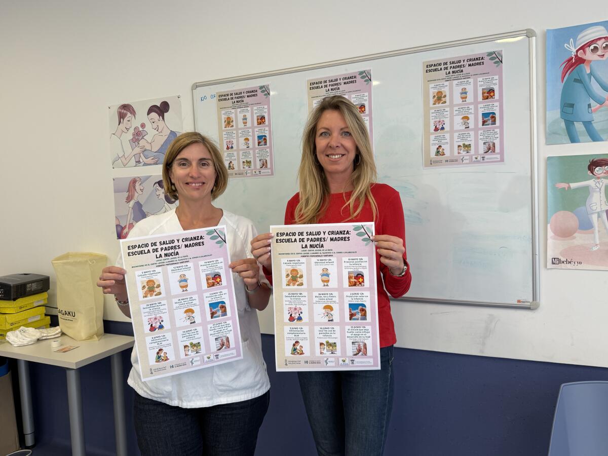 Xarxa Salut La Nuc&iacute;a programa talleres gratuitos de &ldquo;salud y crianza&rdquo;