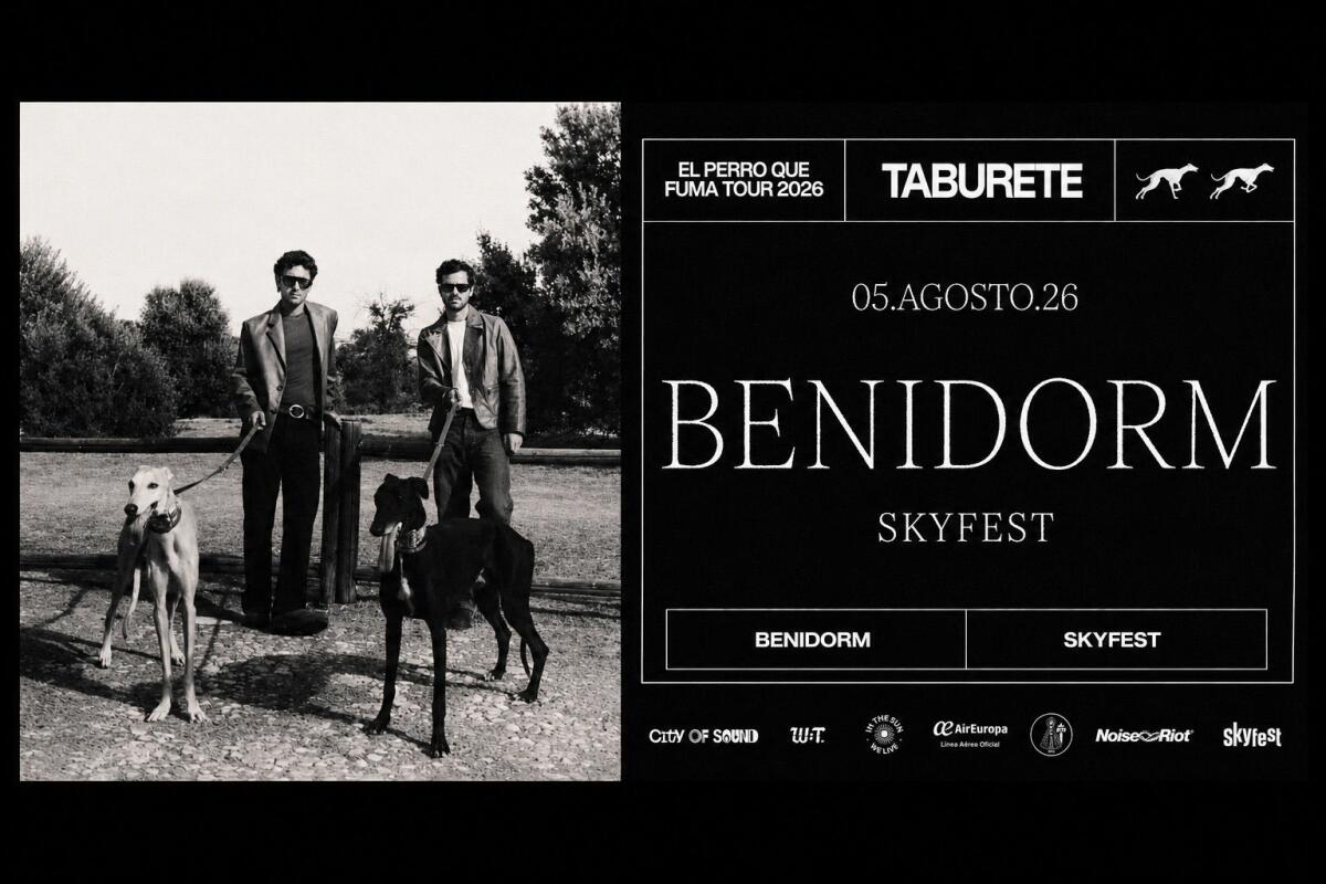 Crece la expectaci&oacute;n por ver a Taburete en SkyFest Benidorm