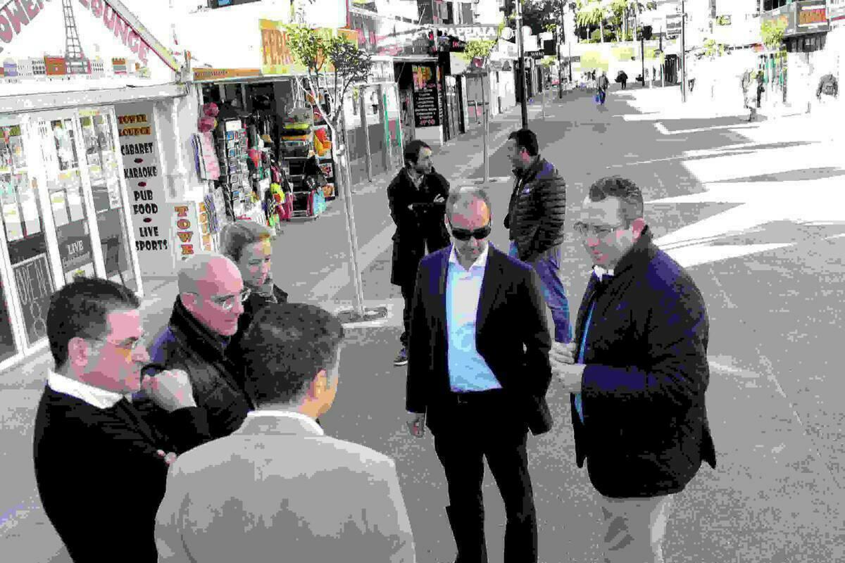 Benidorm &middot; Finalizan las obras de peatonalizaci&oacute;n de la calle Gerona y avanzan las de Esperanto