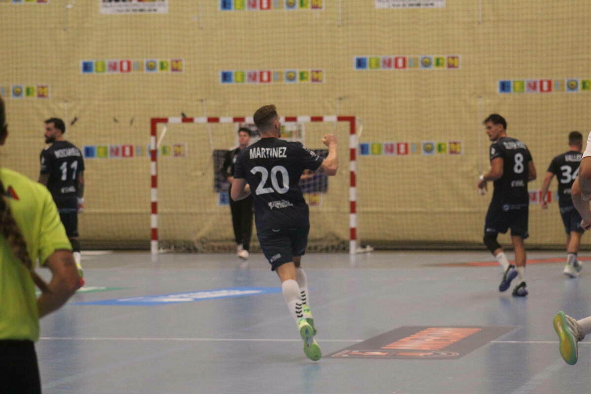 El Balonmano Benidorm pierde a Ramiro Martínez para lo que resta de temporada 