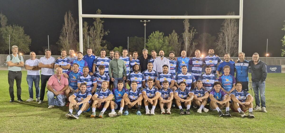 El Alcalde ratifica el apoyo del Ayuntamiento al Club de Rugby de La Vila en el inicio de temporada