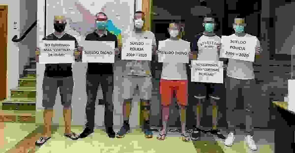 La Polic&iacute;a Local de Callosa reclama ante el pleno mejoras salariales.
