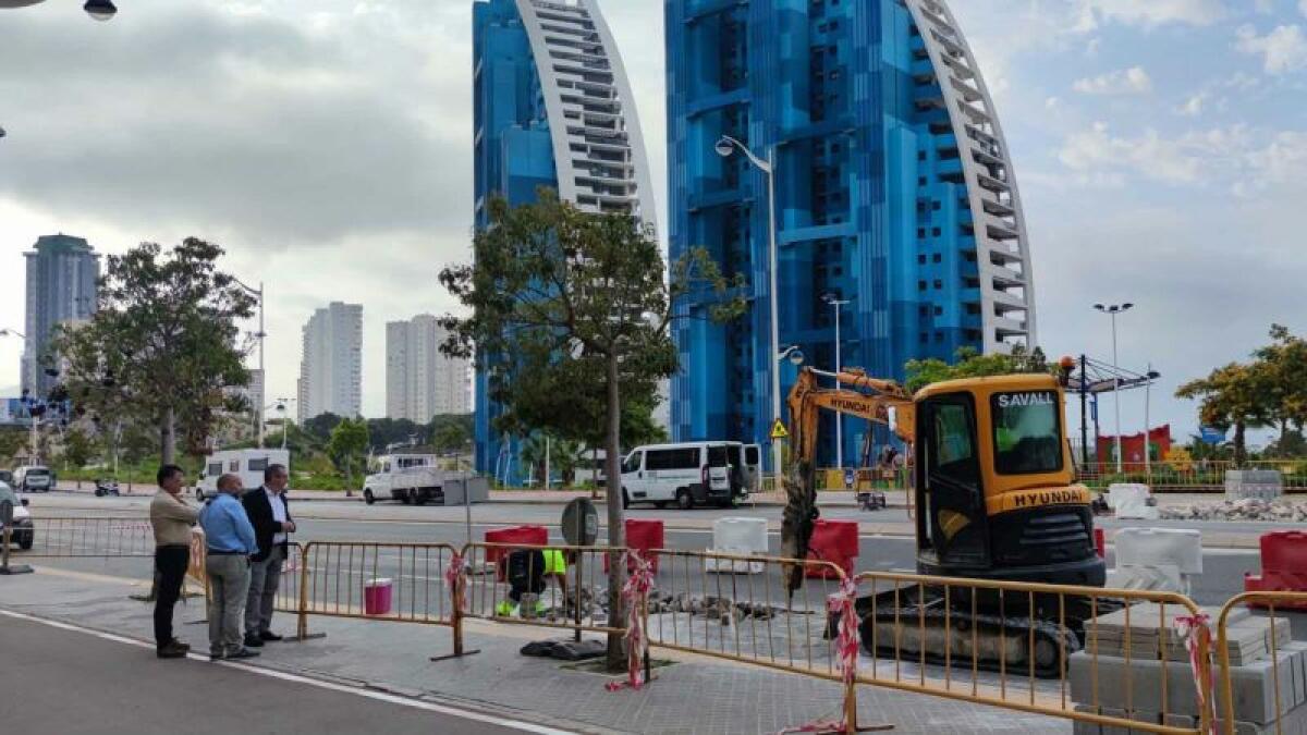 Benidorm mejora la movilidad y seguridad peatonal en la avenida Vicente Pérez Devesa