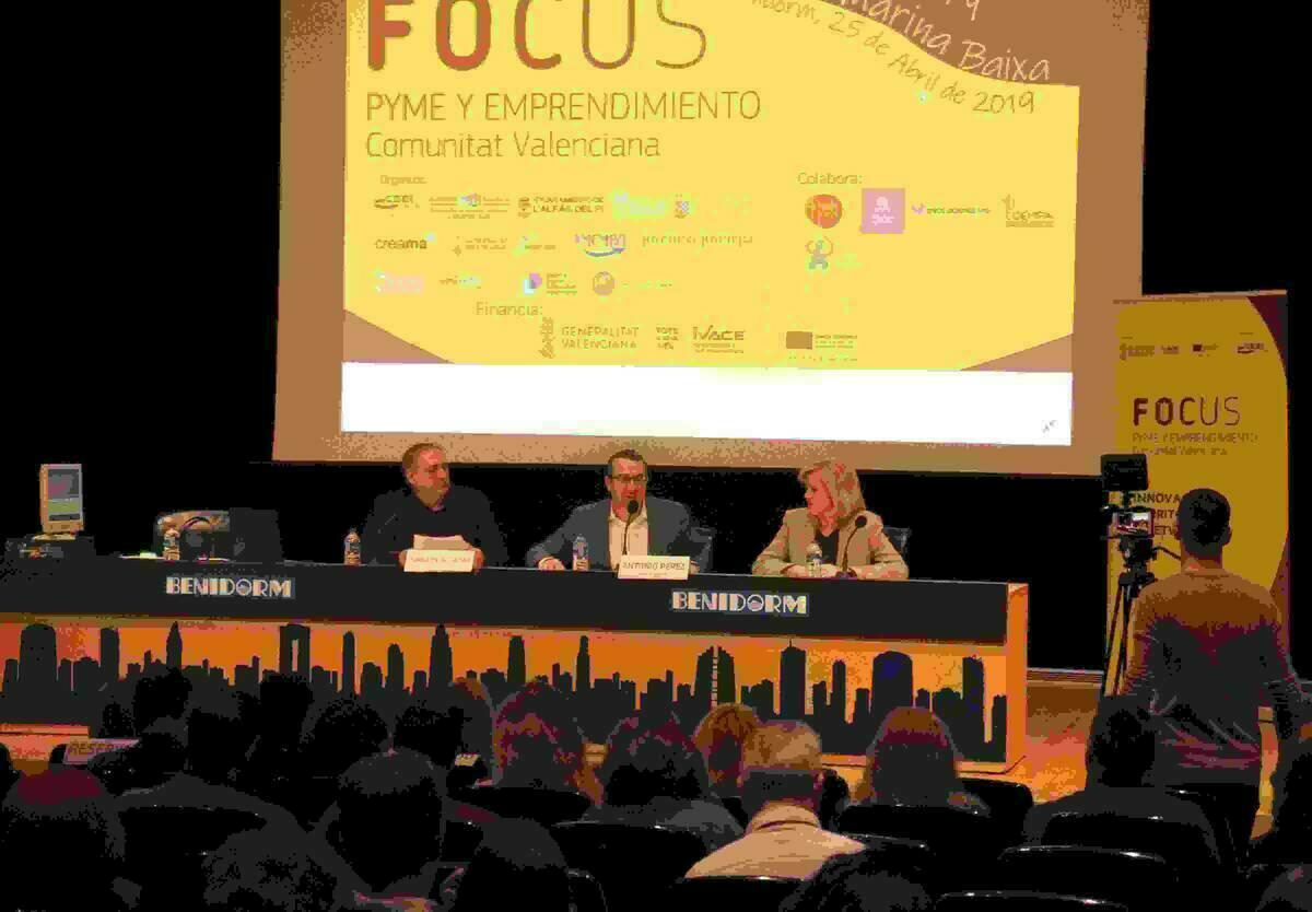 Cerca de un centenar de emprendedores asisten en Benidorm al Focus Pyme Marina Baixa y Marina Alta 2019