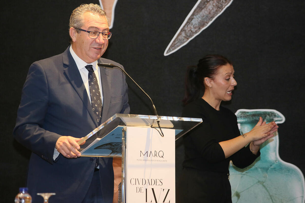 El MARQ inaugura ‘Ciudades de luz’ para mostrar la historia de las civilizaciones que poblaron La Albufereta 