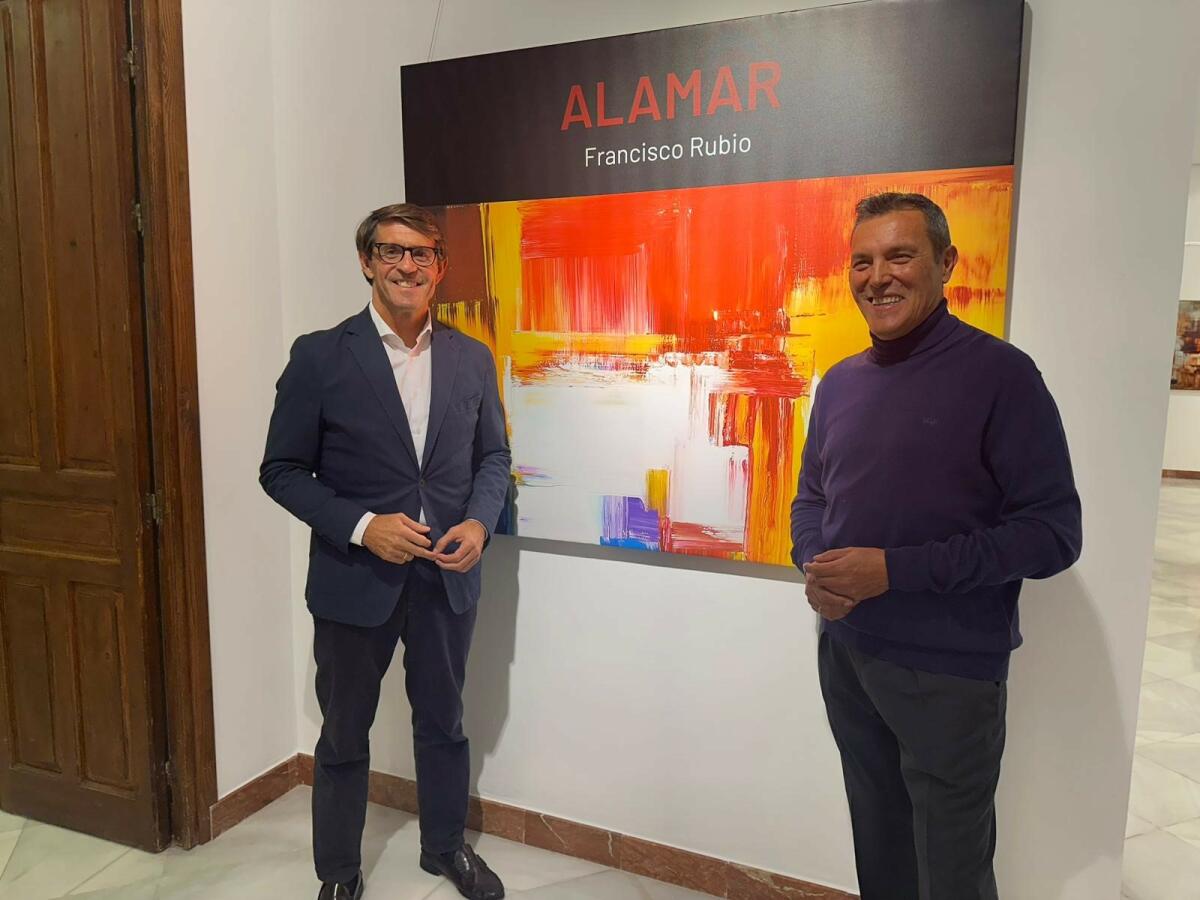 El artista Francisco Rubio presenta en la Diputaci&oacute;n de Alicante su innovadora producci&oacute;n y su pasi&oacute;n por el arte 