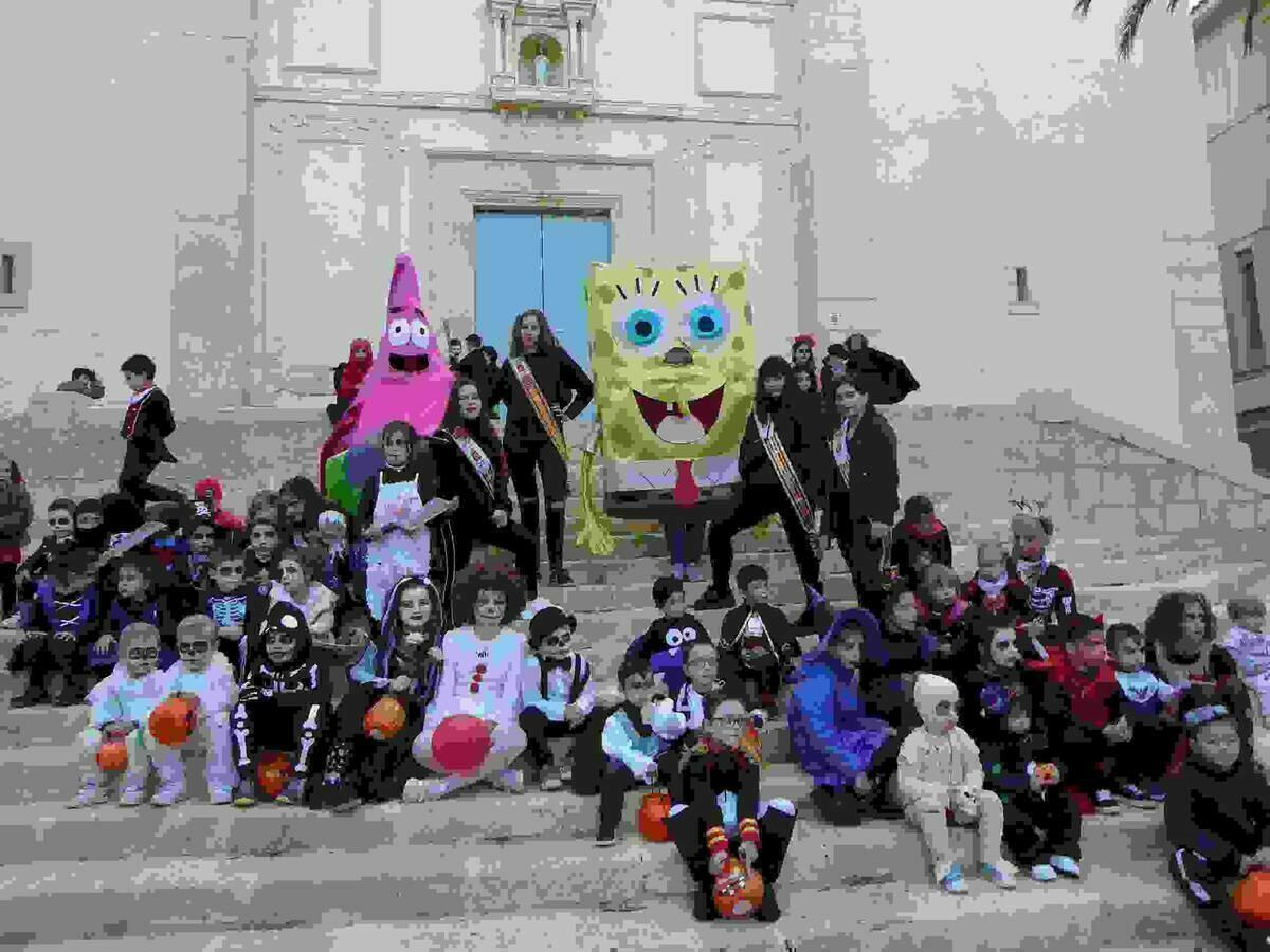 130 &ldquo;monstruosos disfraces&rdquo;  Participaron en la Fiesta Infantil de Halloween dels Majorals 