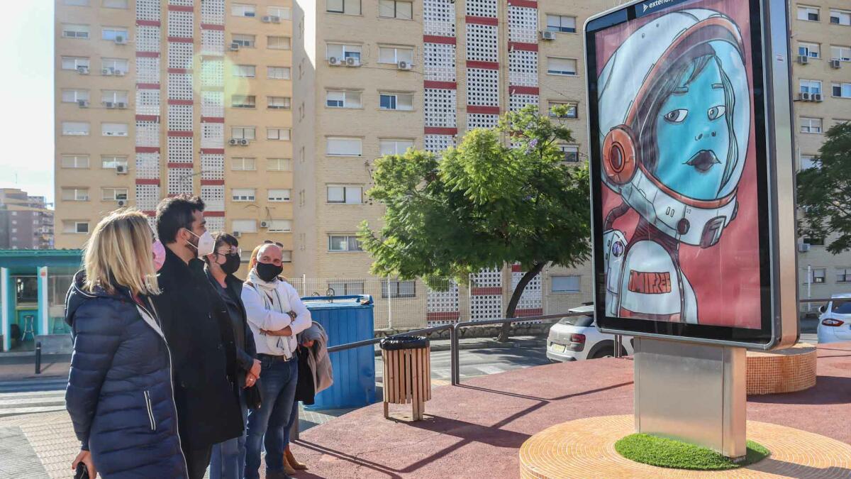 El artista Fran Ferriz plasma su visión de los primeros meses de pandemia dentro la muestra ‘Ilustración alicantina’