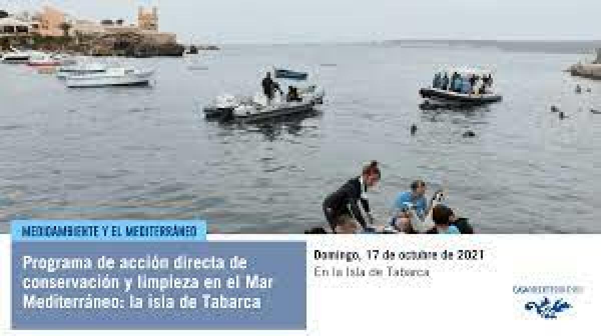 Casa Mediterráneo impulsa un Programa de Acción Directa de conservación y limpieza en la isla de Tabarca