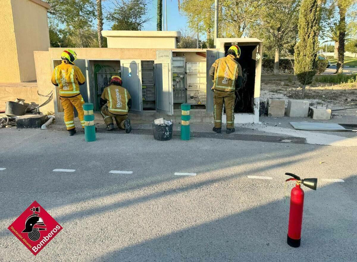 INCENDIO EN BENIDORM