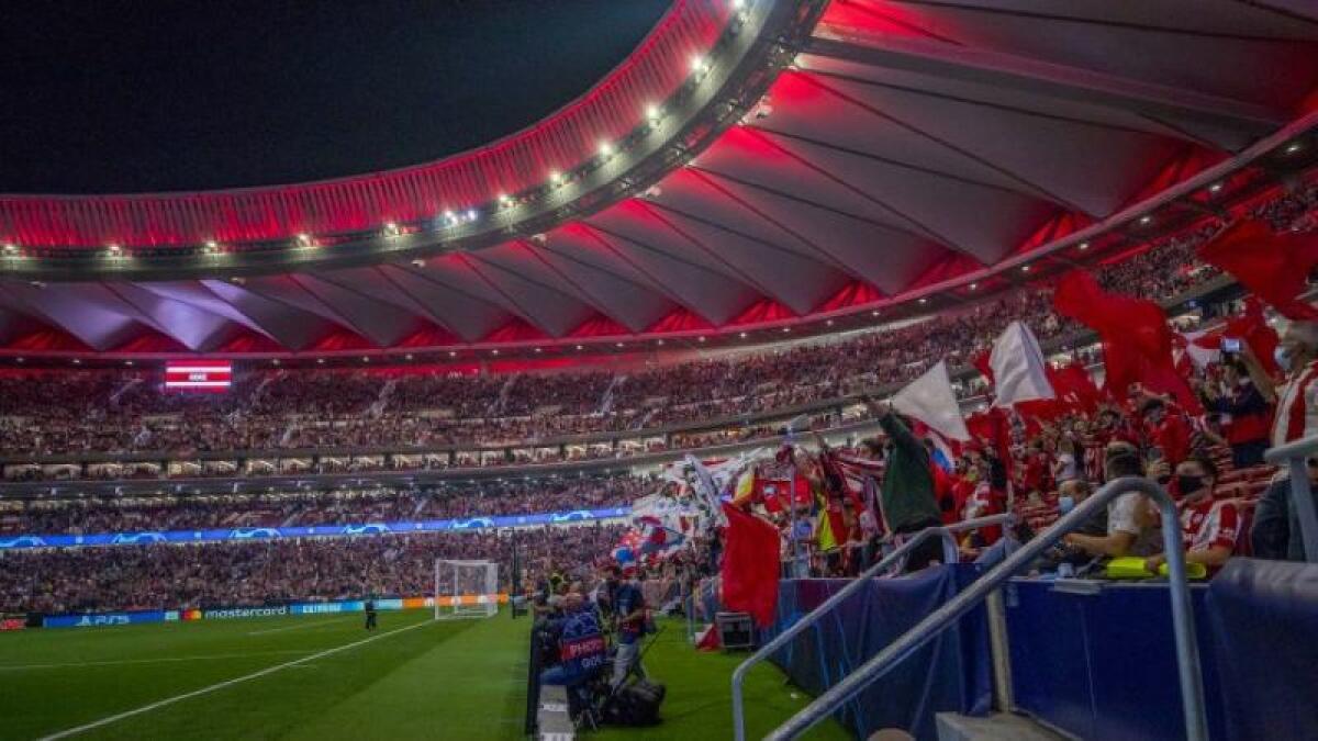 ATLÉTICO DE MADRID  La UEFA ordena el cierre parcial del Metropolitano contra el City