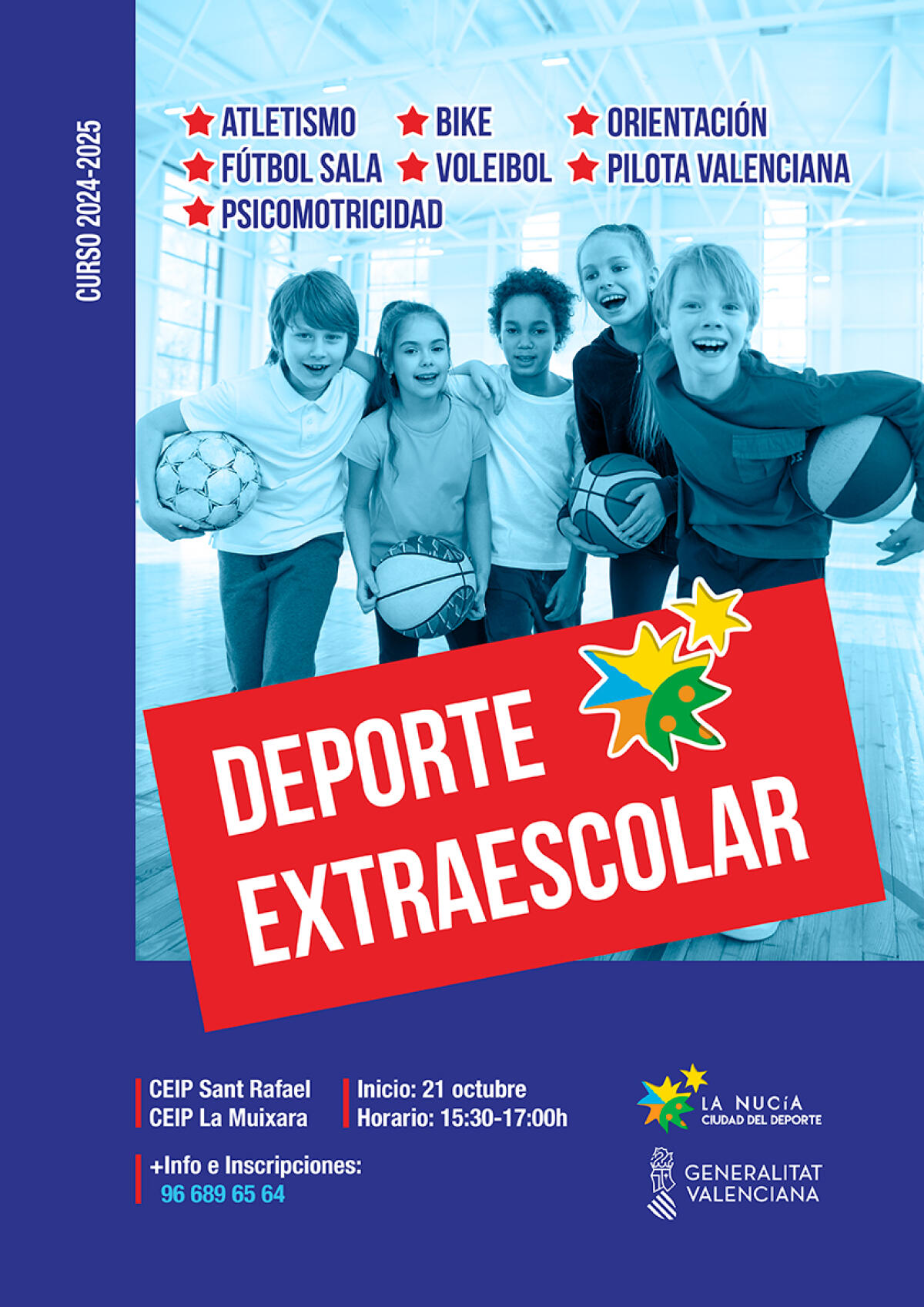 Última semana de inscripción para las “Actividades de Deporte Extraescolar” gratuitas