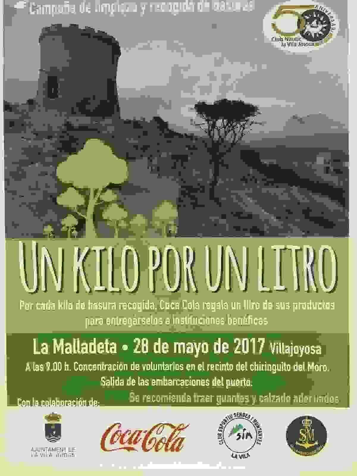 La Vila &middot; La concejal&iacute;a de Medio Ambiente colabora en una campa&ntilde;a de limpieza y recogida de basura ben&eacute;fica 