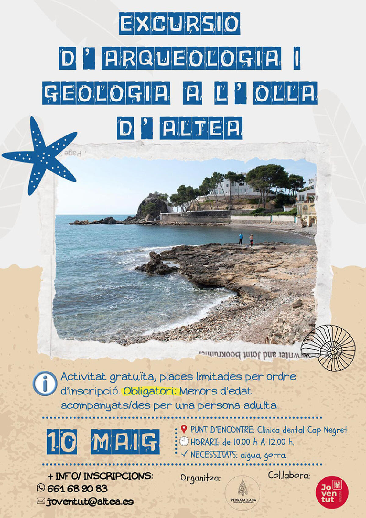 Excursi&oacute;n de arqueolog&iacute;a y geolog&iacute;a a la Olla de Altea