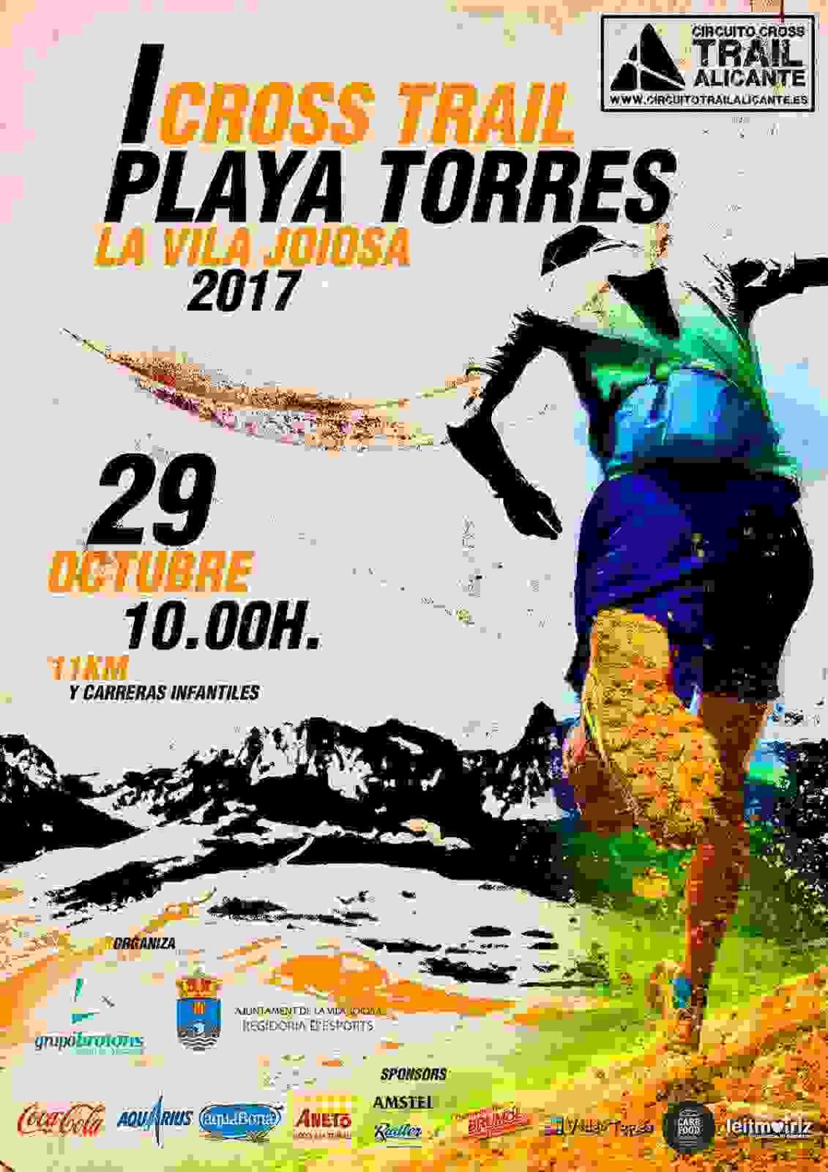 La Playa Torres de la Vila Joiosa alberga un Cross Trail este domingo